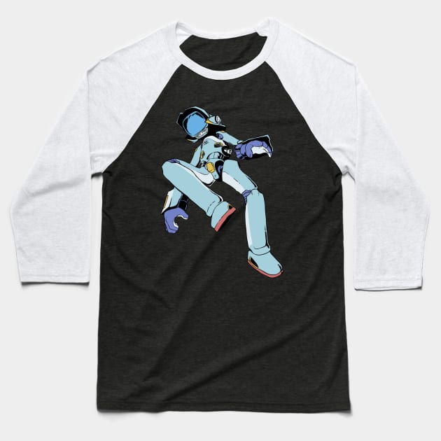 Canti - Flat Colors (Blue) Baseball T-Shirt by crimmart